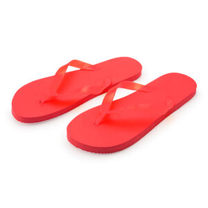 Infradito da spiaggia con suola in PE e fascia trasparente in PVC, taglie 36-38 e 42-44