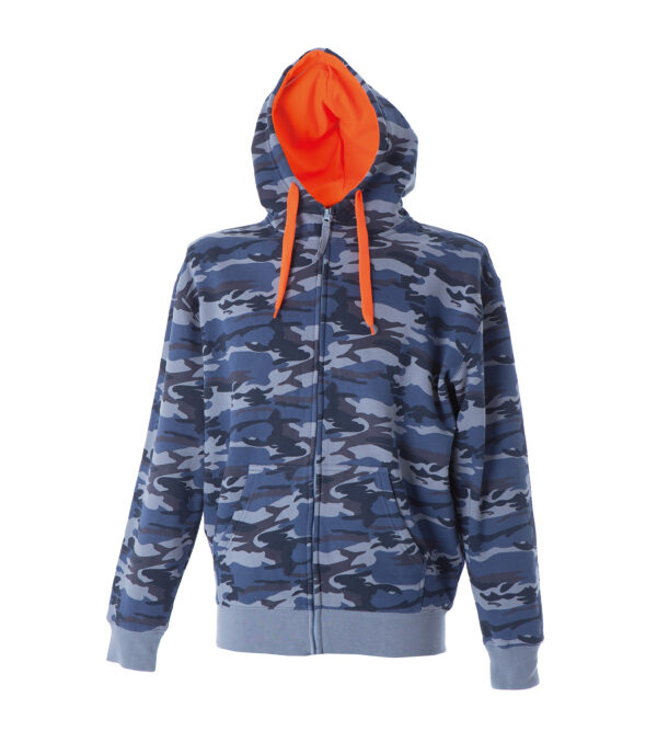 Camouflage blue