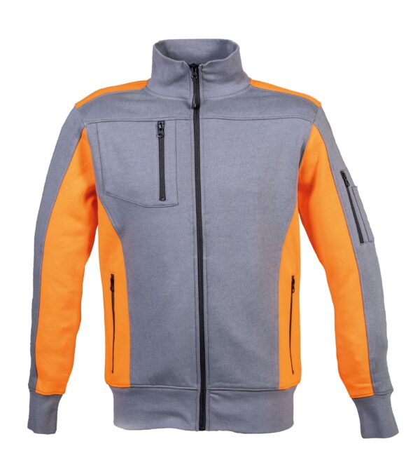 Grey/orange