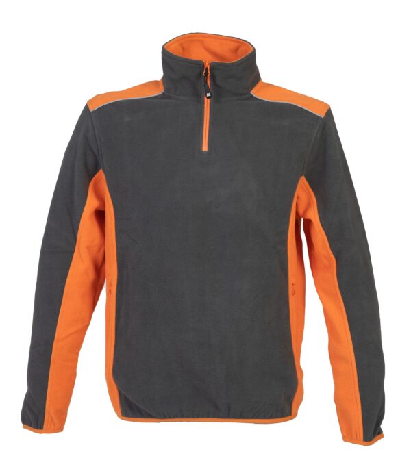 Dark grey/orange