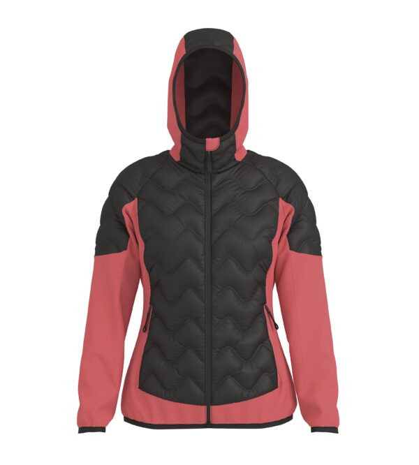 Red mineral black