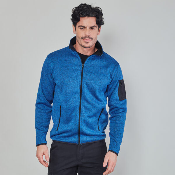 Knitted fleece moena