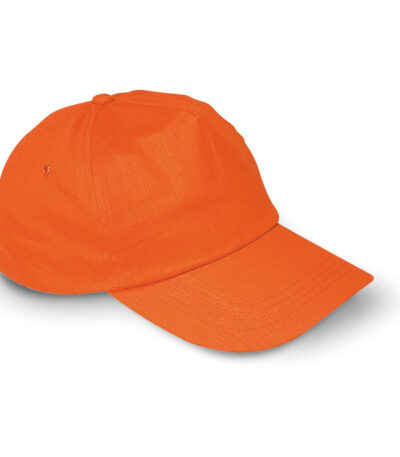 Cappello a 5 pannelli - Arancio - taglia 25x16x15cm