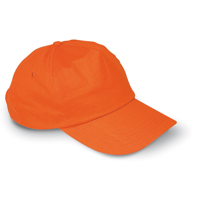 kc1447-10 Cappello a 5 pannelli - Arancio - taglia 25x16x15cm