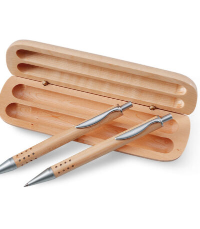Set penna e matita in astuccio