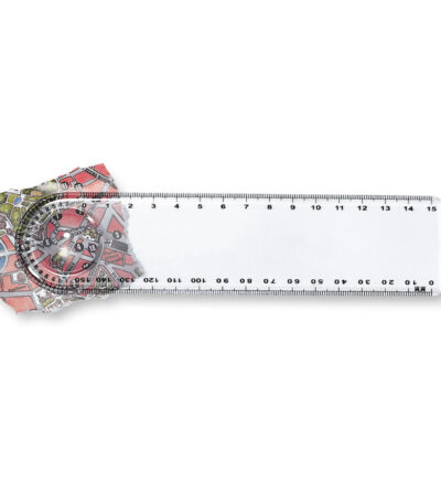 Righello (15 cm) trasparente