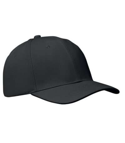 Cappellino 6 pannelli 260 gr - Nero - taglia 20.5x17x12cm