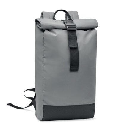 Zaino rolltop riflettente