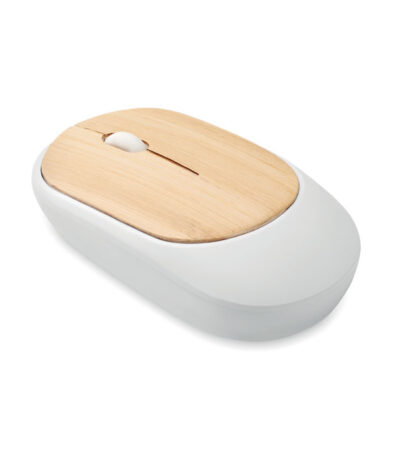 Mouse senza fili in bambù