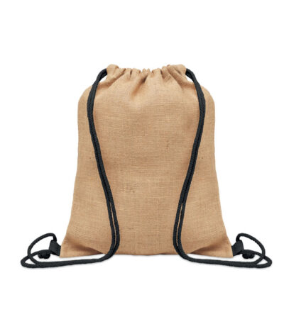 Borsa con coulisse in iuta