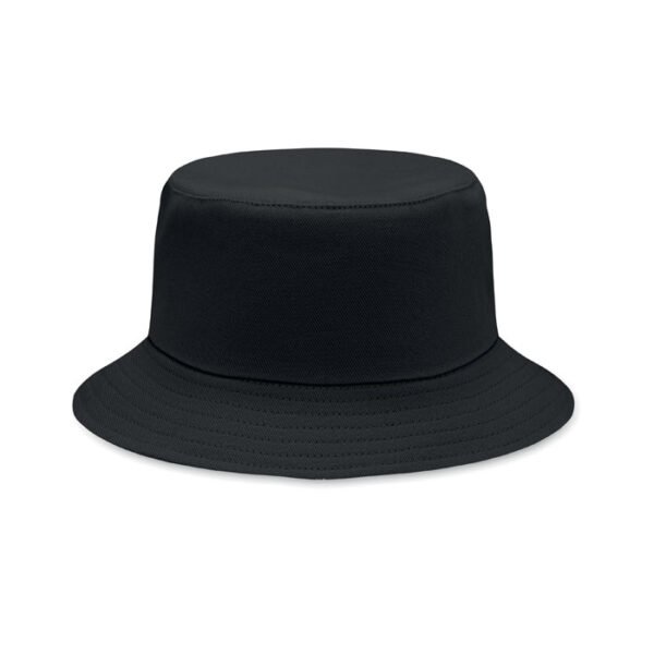 Cappello in cotone 260 gr/m² - Nero - taglia Ø15x25x13cm