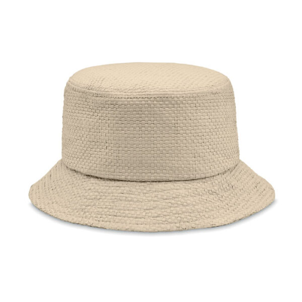 Cappello in carta paglia - Beige - taglia Ø26x13cm