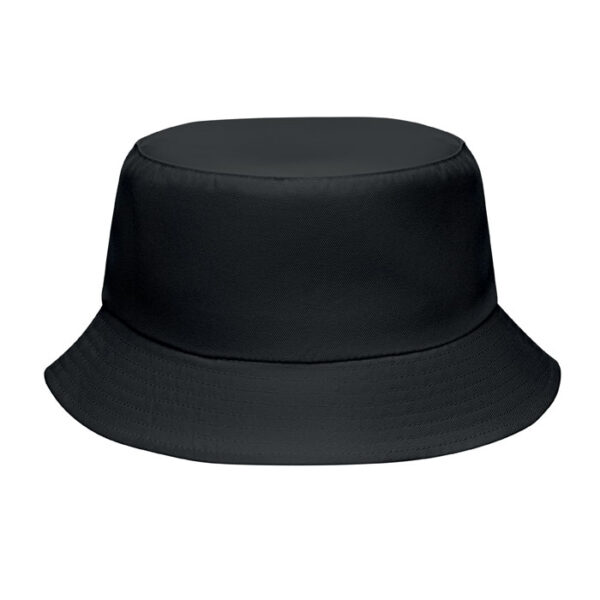 Cappello in poliestere 150 gr - Nero - taglia Ø16x26x12cm