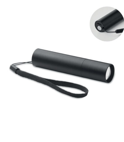 Torcia ricaricabile in allumini