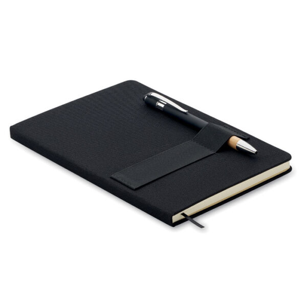 Notebook a5 rpet con penna