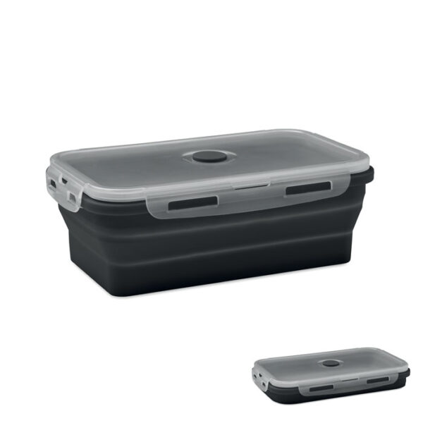 Porta pranzo in silicone pieghe