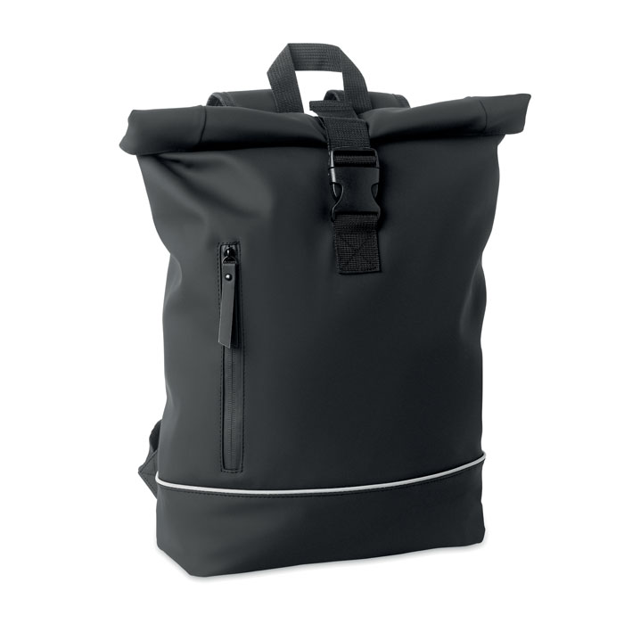 mo2581-03 Zaino in pu rolltop per laptop
