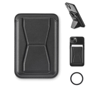 Portacarte magnetico in pu