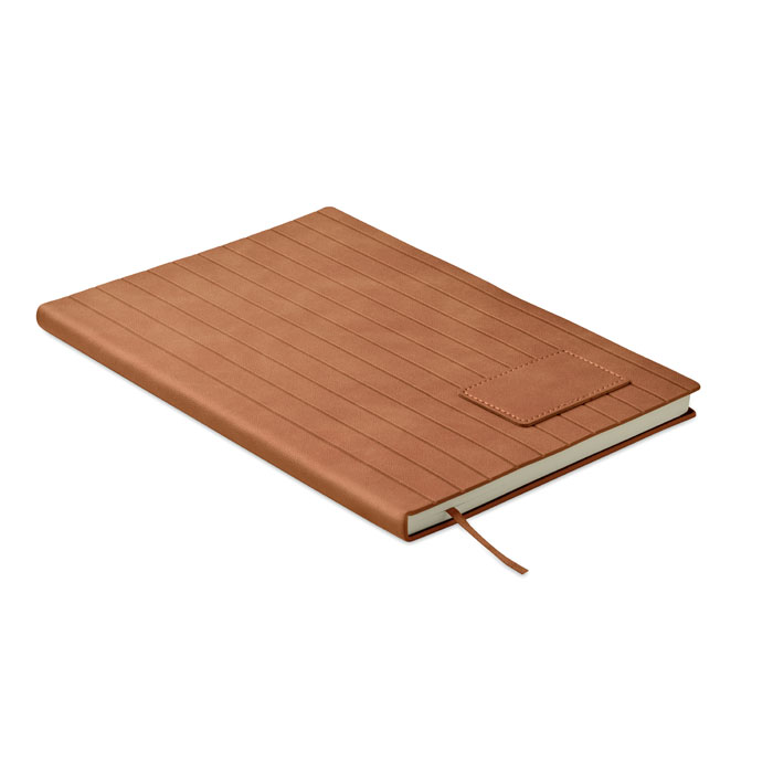 mo2663-01 Notebook a5 in pu fumé