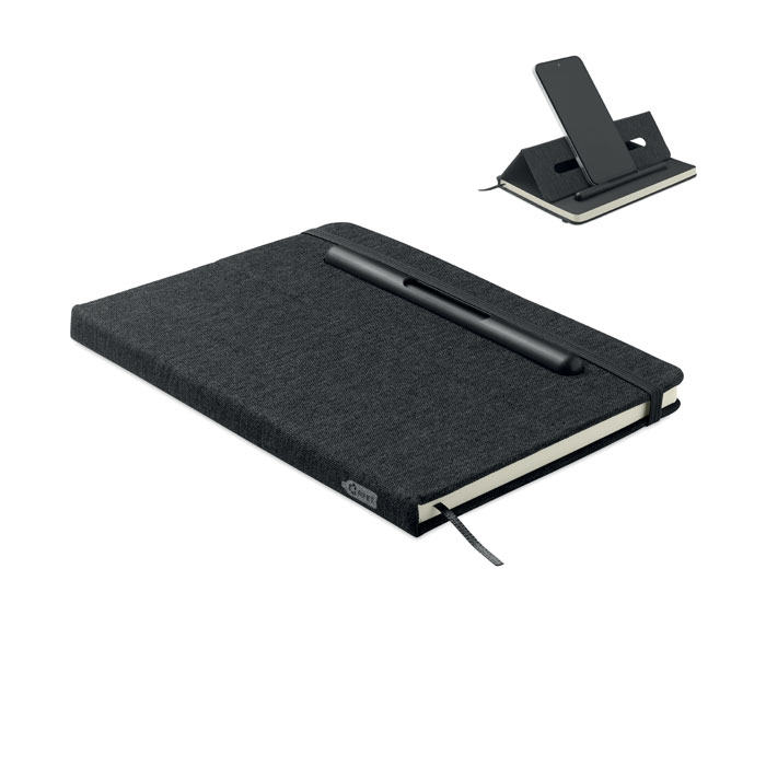 mo2687-03 Notebook a5 con porta telefono