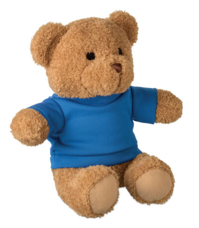 Orsetto con tshirt 23 cm - Blu - taglia 23cm