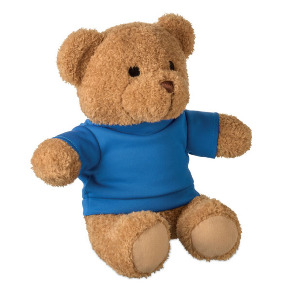 Orsetto con tshirt 23 cm - Blu - taglia 23cm