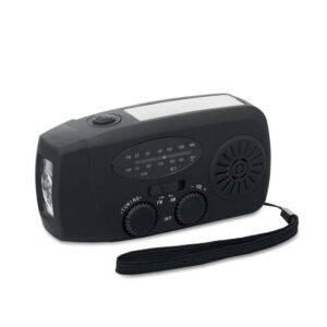 Radio portatile con torcia led