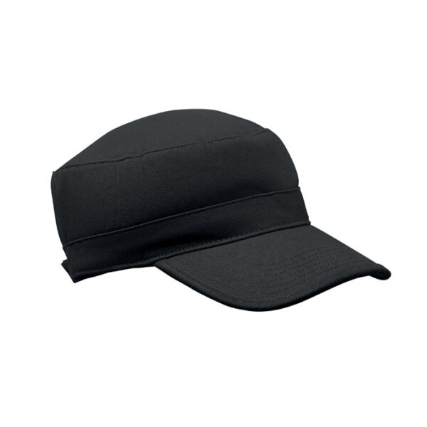 Cappello militare 260 gr/m² - Nero - taglia 58cm