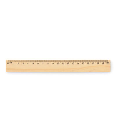 Righello in legno 20 cm