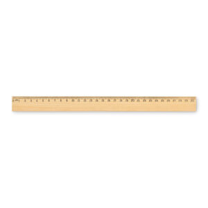 Righello in legno 30 cm