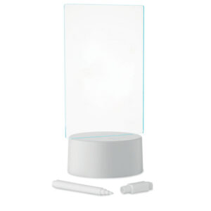 Memoboard a led illuminato