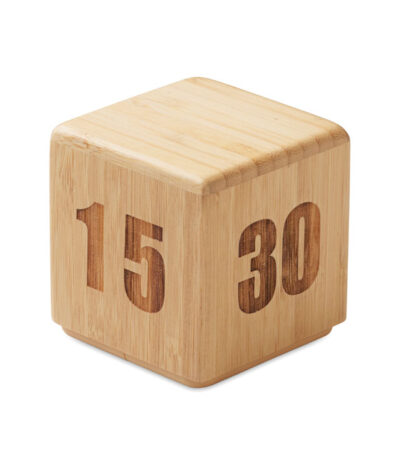 Timer in bambù