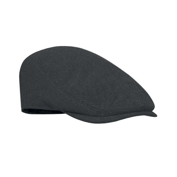 Berretto da cameriere 320gr/m² - Nero - taglia 32x38.5cm
