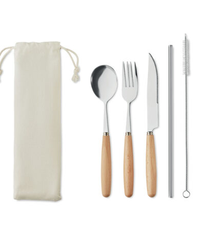 Set di posate in acciaio inox