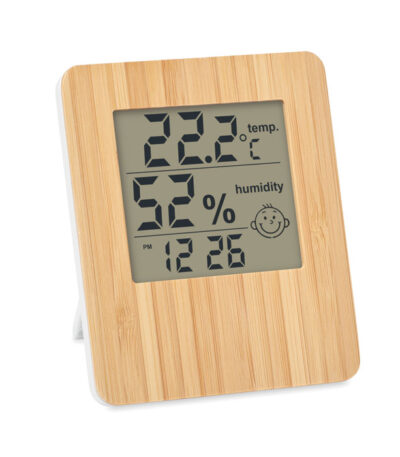 Stazione meteo in bamboo