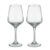 Set di 2 bicchieri da vino