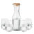 Set bicchieri e caraffa in vetr