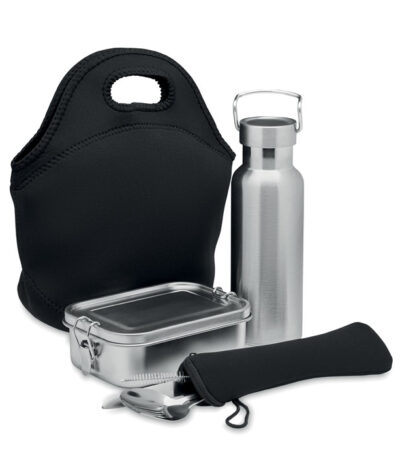 Set da pranzo in acciaio inox