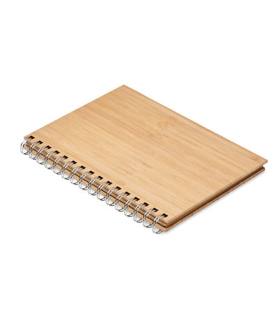 Notebook a5 in bamboo rilegato