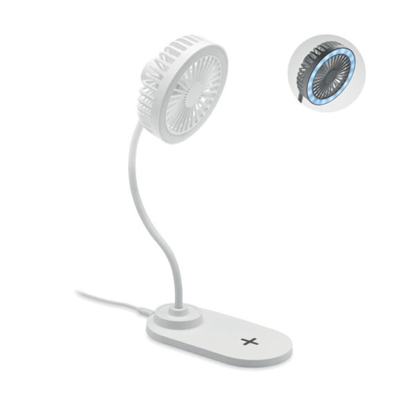 Ventilatore da tavolo con luce