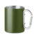 Tazza in metallo doppio strato