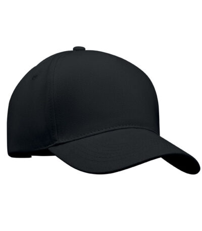 Cappellino 5 pannelli 260 gr - Nero - taglia 21x16x11cm