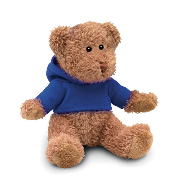 Orsetto di peluche - Blu - taglia 13x15 cm