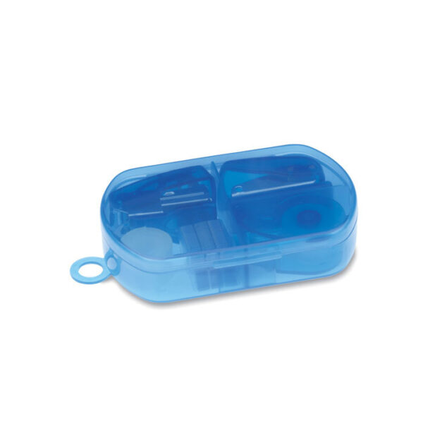 Blu trasparente