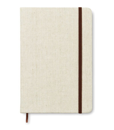 Notebook con cover in canvas