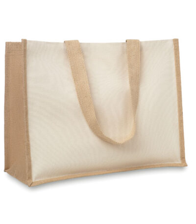 Shopper in juta e tela