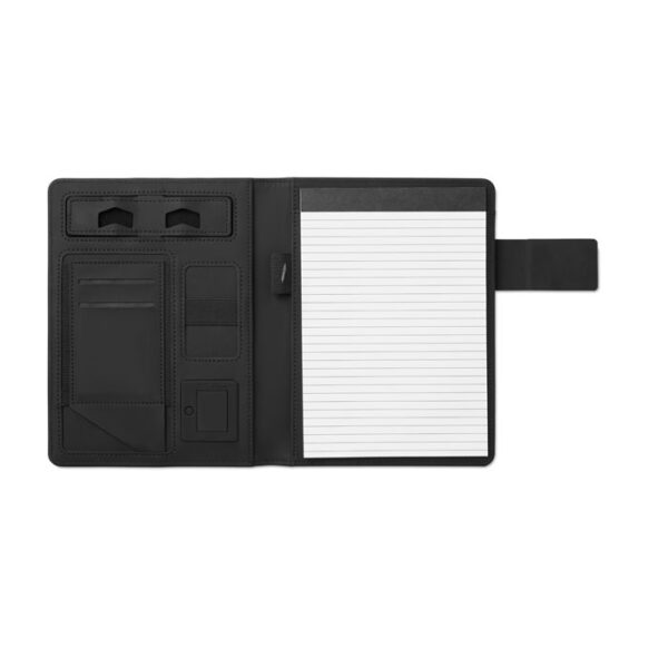 Porta blocco a5 con powerbank