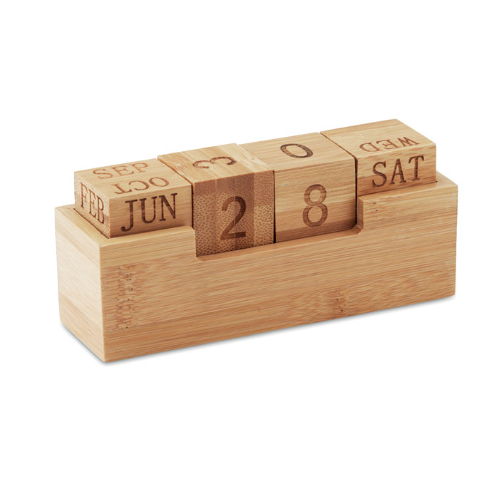 mo9404-40 Calendario in bamboo