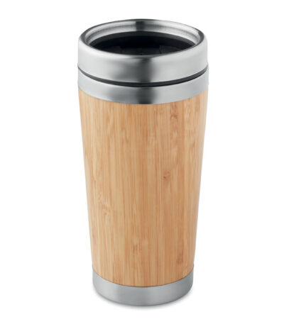 Thermos doppio strato bamboo