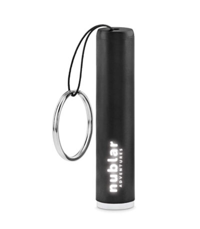 Torcia a led in plastica - Nero - taglia Ø1,3x6,5 cm